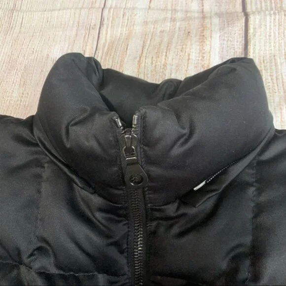 Searle Black Goose Down Coat Size 6 - Picture 2 of 13
